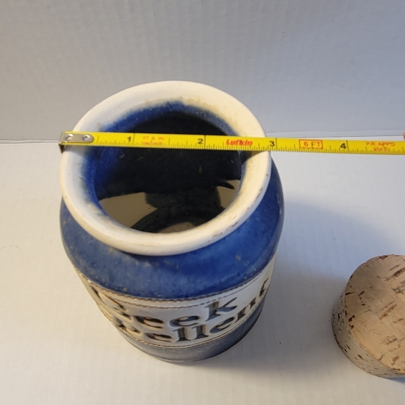 Vintage Dr. Brophy's Word Jar "GEEK REPELLENT" Clay Jar 1990's - Picture 7 of 9